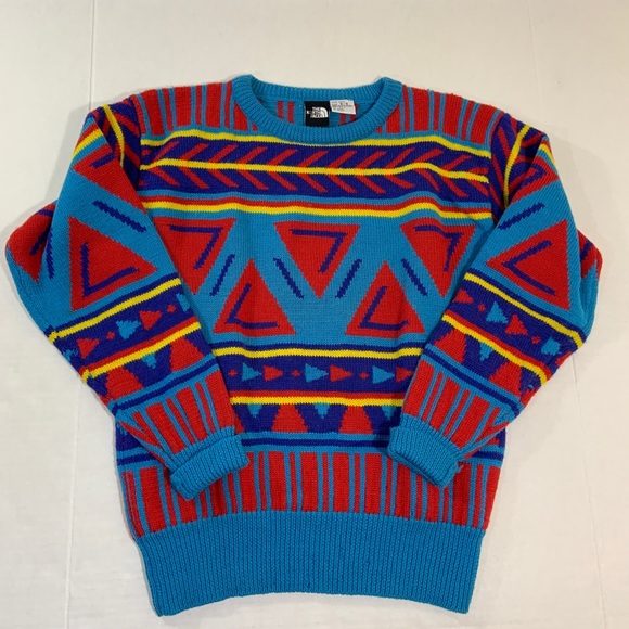 The North Face Other - Vintage The North Face Rare Colorblock Sweater S